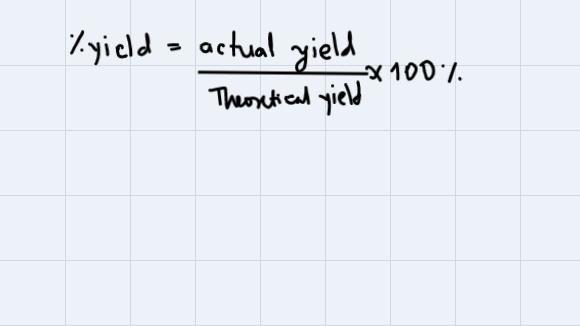 What is the percent yield for the reaction of nitrogen and hydrogen to produce ammonia-example-1