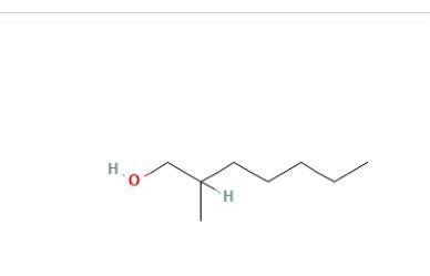 2.(a) Draw the structural formula of octan-1-ol (C8H17OH). (b)What class of organic-example-2