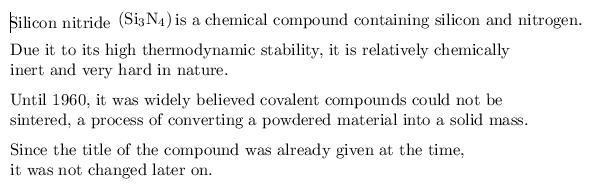 Why is the name of Si3N4 silicon nitride even though it has covalent bonds?-example-1