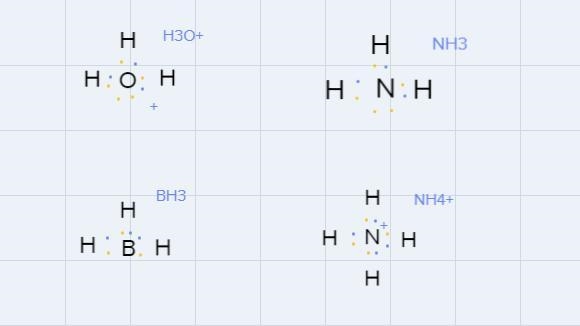 Which of the following contains an atom (other than hydrogen) which lacks an octet-example-1