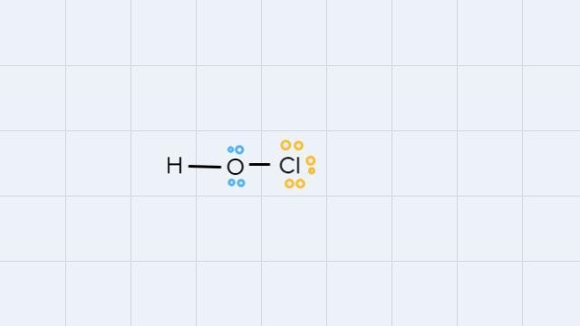 What are the lewis structures for the following:O3HOClHCN-example-2