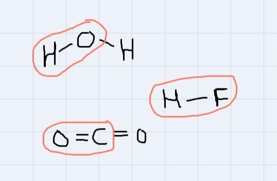 Example of a polar bond-example-1