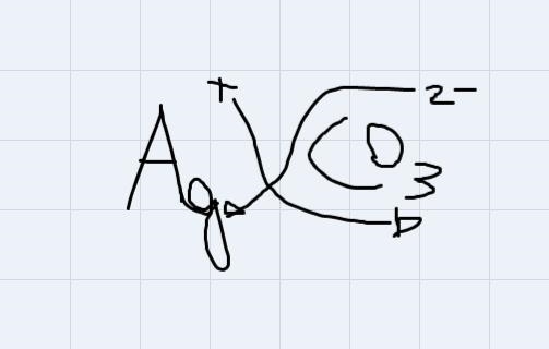 QUESTION 15What are the values of x and y in the compound Agx(CO3)?AX = 1, y = 2B-example-1