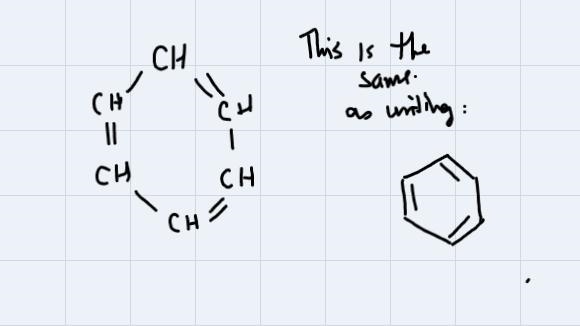 7. Draw the structures for the following hydrocarbons.HydrocarbonCyclohexane(C6H12)Cyclohexene-example-3