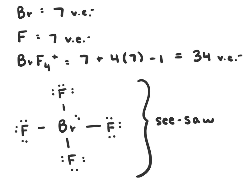 Determine the molecular shape of each of the following species.-example-1