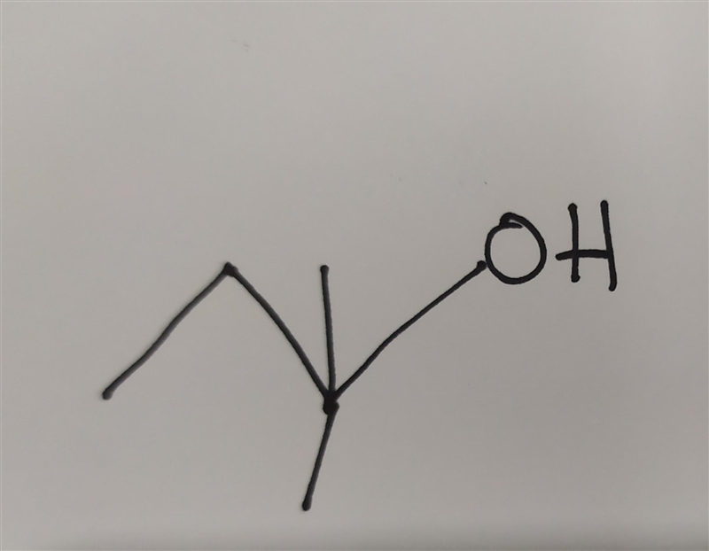 ch3)2c(oh)ch2ch3 skeletal structure, Functional groups, compound type & alcohol-example-3