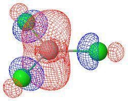 How many groups are attached to a center atom with trigonal planar geometry? 3 groups-example-1