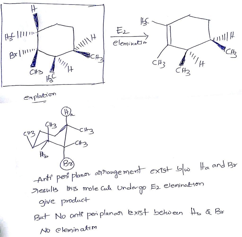 Draw an alkyl bromide with proper stereochemistry that can be used to sythesize the-example-1