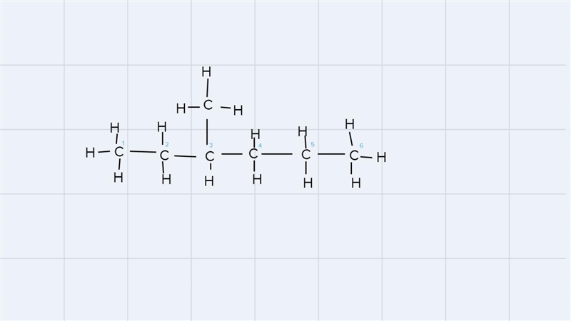 4. What is the name of the following branched chain hydrocarbon?a. Heptaneb. 3-methyl-example-1