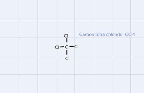 7.Explain the bonding in carbon tetrachloride, CCl4—specifically, explain whether-example-1