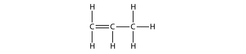 Structural Formula (line-bond) of:1. 4 Hydrogen 1 Carbon2. 4 Hydrogen 2 Carbon(involves-example-3