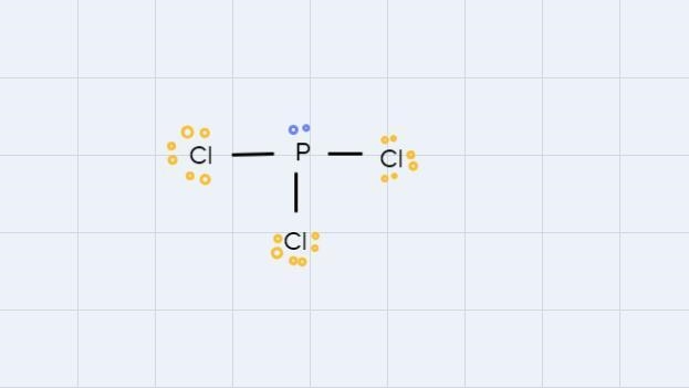 How to draw the lewis structures for the following? PCl3H2O2CH2Cl2H2CO2-example-1