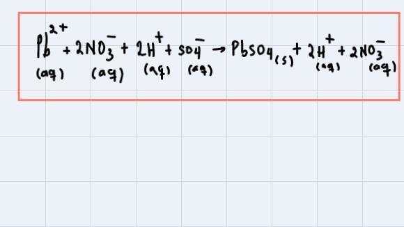 What is the balanced, complete ionic equation for the reaction below?-example-2