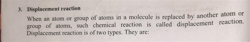 Explain the four basic types of chemical reactions. Be sure to include a sample equation-example-3