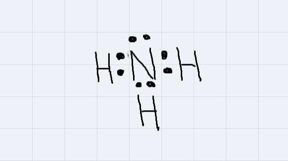 1. Draw the Lewis Dot structures for the following compounds:a. NH3b. CH4c. H₂Od. HCN-example-1