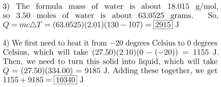 3. Determine the amount of energy required to heat 3.50 moles of water vapor from-example-1