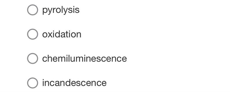 Which of the following processes identifies the process when the fuel turns to a gas-example-1