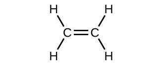 Structural Formula (line-bond) of:1. 4 Hydrogen 1 Carbon2. 4 Hydrogen 2 Carbon(involves-example-2