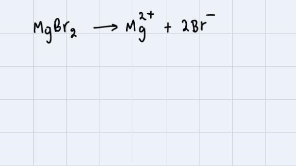 7. For each of the following, illustrate the resulting ions when the substance dissociates-example-2