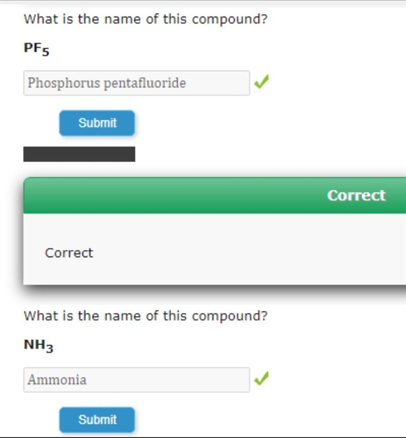 1. What is the name of this compound? H2O 2. What is the name of this compound? SO-example-2