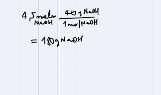 An analytical chemist wants to make 750.0 mL of a 6.00 M solution of sodium hydroxide-example-3