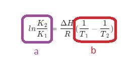 The value of Kc for the reaction below is 0.460 at 50.00°C and 0.650 at 100.00°CA-example-1