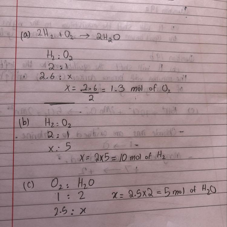 The chemical reaction of hydrogen with oxygen produces water. 2H₂(g) + O₂(g) → 2H-example-1