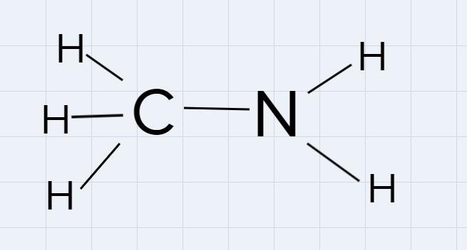 Select the structure that correspondsto the molecule name:methylamineA. CHeNH2B. CHaNHCH-example-1