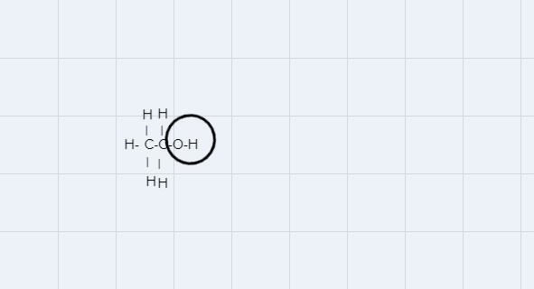 Which statement describes the hydrogen bonds in an ethanol molecule?All six hydrogen-example-1