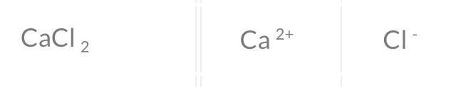 Number 3 The question is: What are the formulas for Ions and Compunds formed? Ca, CL-example-1