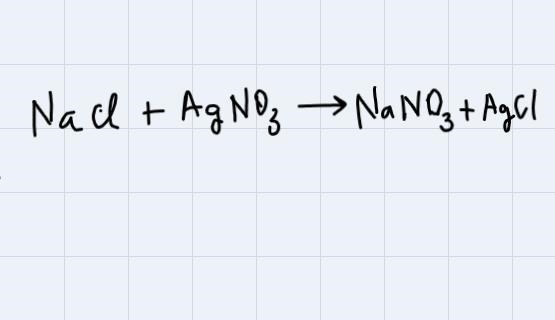 Balance and Classify_____NaCI + _____Ag（NO3）—＞ _____Na（NO3）+ _____AgCIType；-example-1