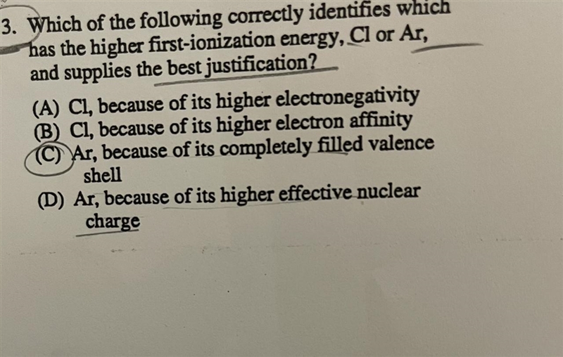 Why is “C” incorrect? Choice D is the correct answer-example-1