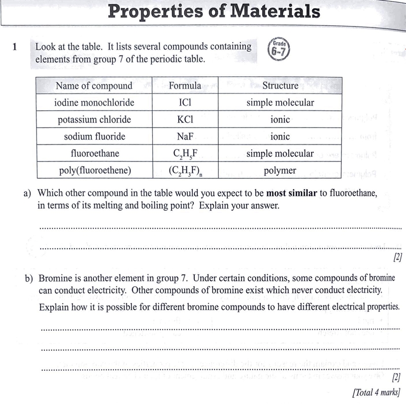 How do u do question 1b. Explain fully because i only got one mark from my answer-example-1