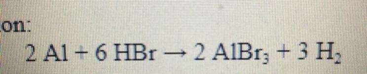 What are the limiting and excess reactants when 3.22 moles of Al react with 6.96 moles-example-1