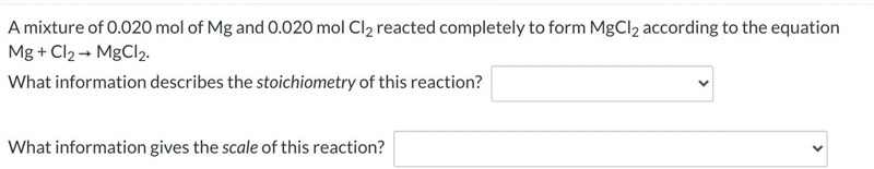 Question is attached in photo.First question options are : the moles of the reactant-example-1