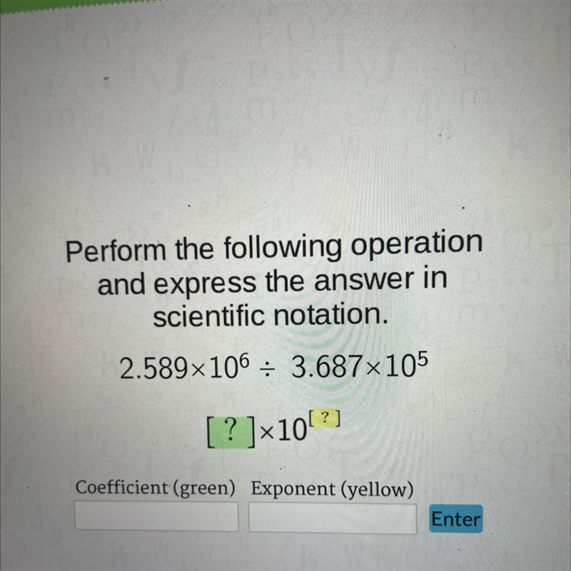 Perform the following operation and express the answer in scientific notation.-example-1