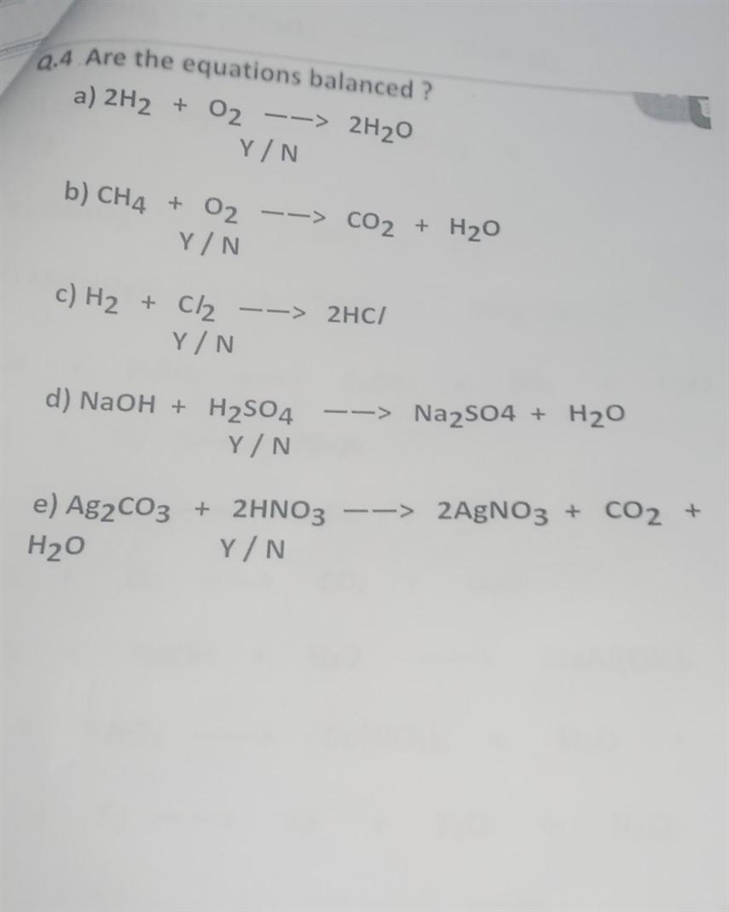 Are the equations balanced yes/no​-example-1