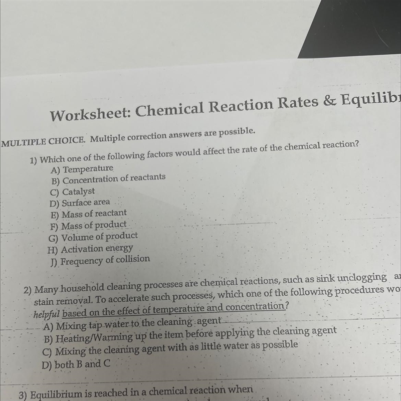 Need help with chemistry study guide. Just need question 1 answered-example-1