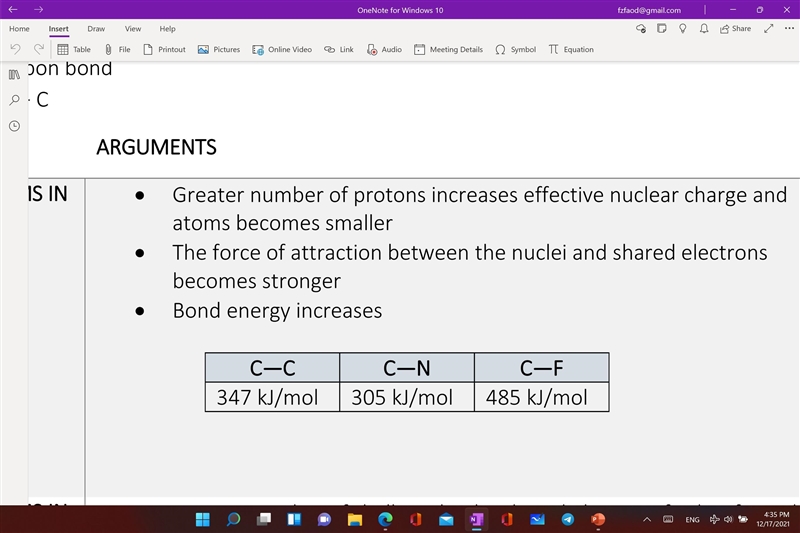 A questions about bonds.Why does c-c have a higher energy than C-N?-example-1