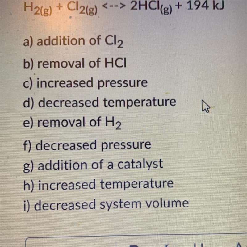 predict the fact of each of the following on the indicated equilibrium system in terms-example-1