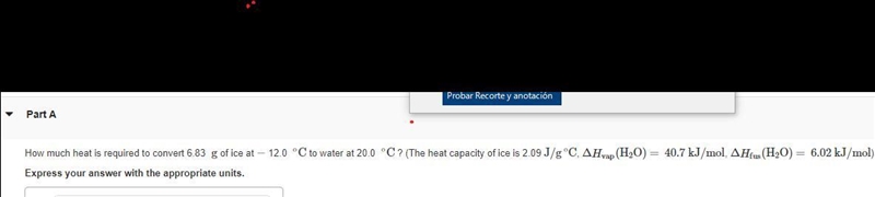 How much heat is required to convert 6.83 g of ice at − 12.0 ∘C to water at 20.0 ∘C-example-1