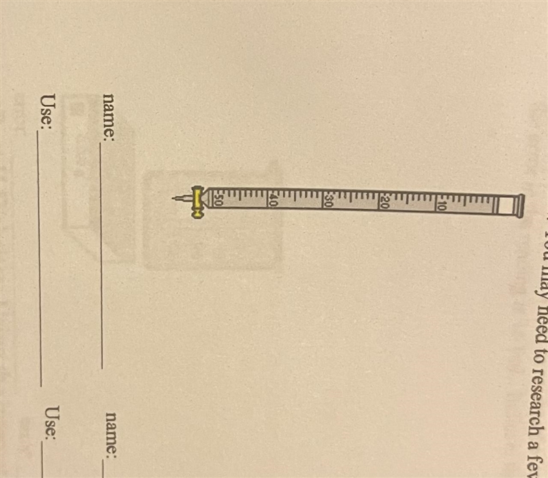 What is the name and function of this laboratory glassware-example-1