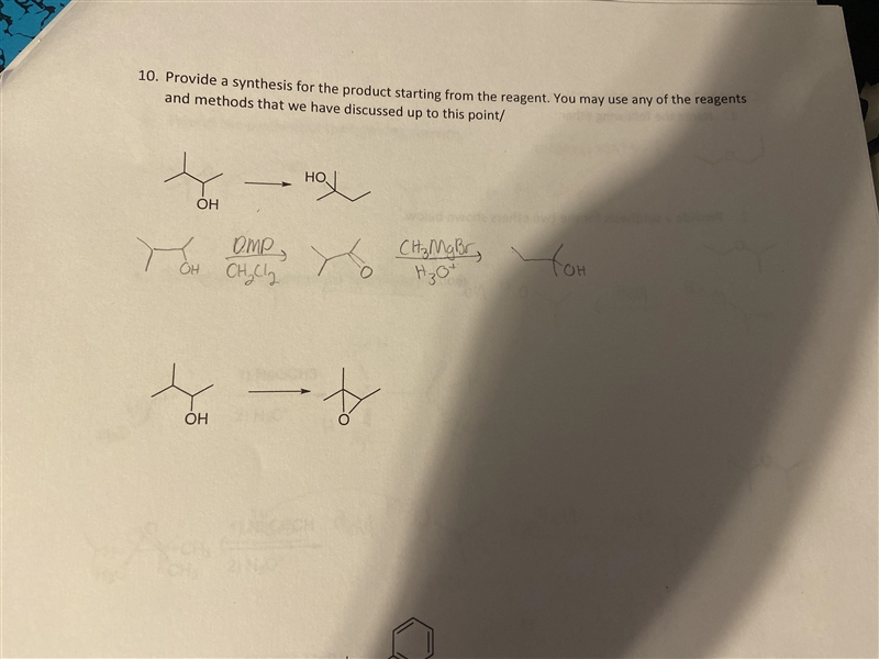 Please provide a synthesis for the following molecules with the provided starting-example-1