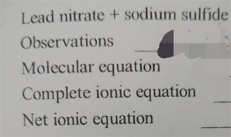 What's the molecular equation, complete ionic equation, and net ionic equation?-example-1