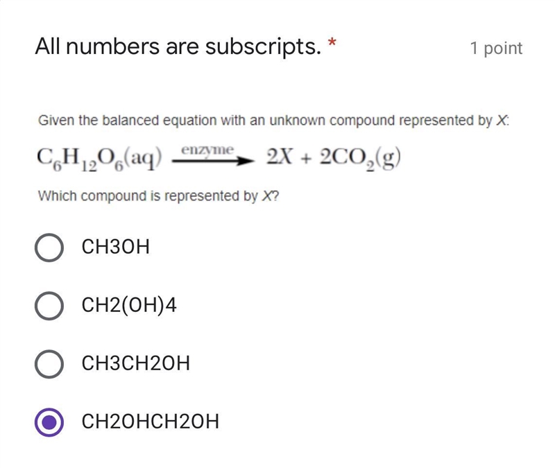 Given the balanced equation with an unknown compound represented by X: Which compound-example-1