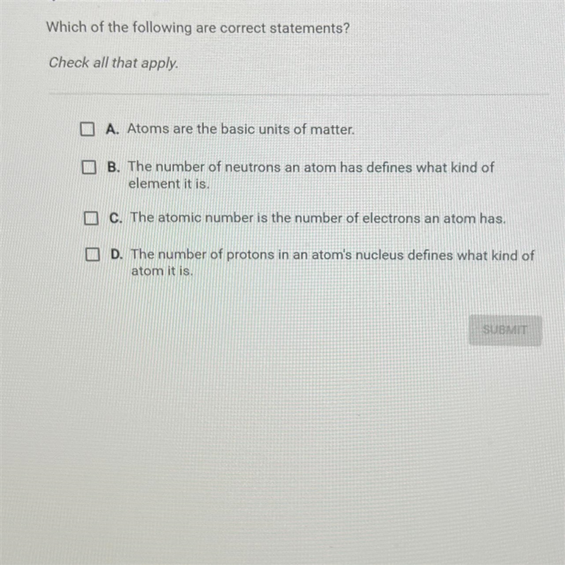 Question 21 of 25Which of the following are correct statements?Check all that apply-example-1