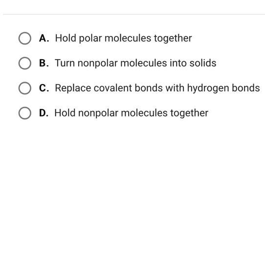 What do dipole-dipole forces do?-example-1