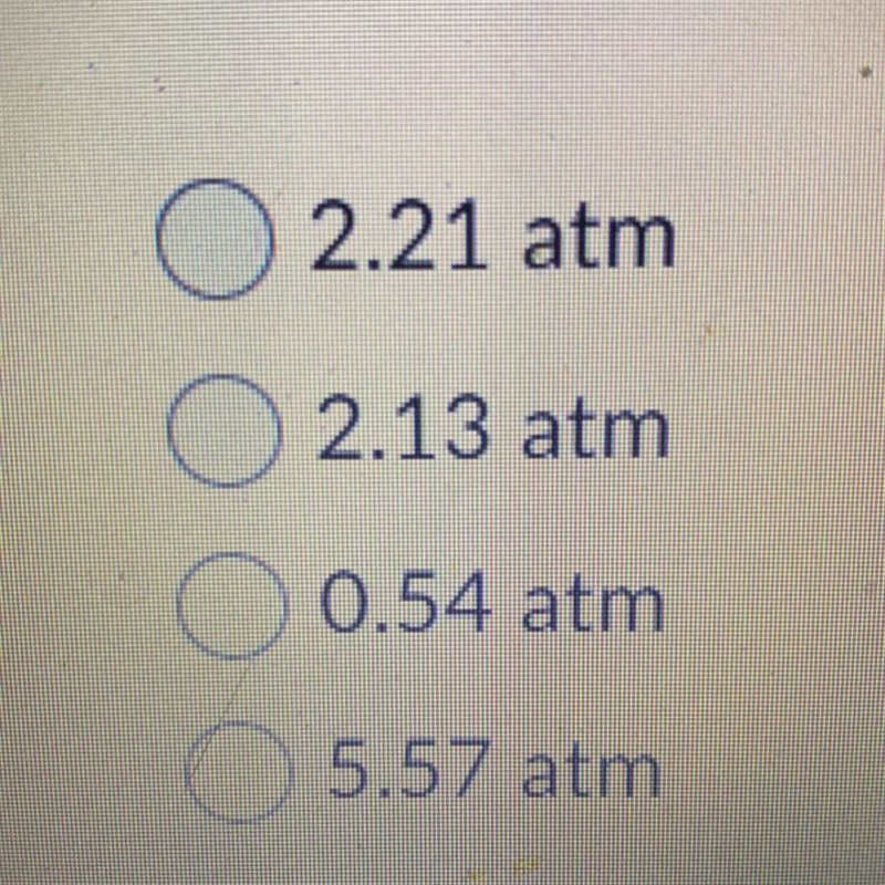 A mixture of three gases, A, B and C, is at a total pressure of 6.11 atm. The partialpressure-example-1