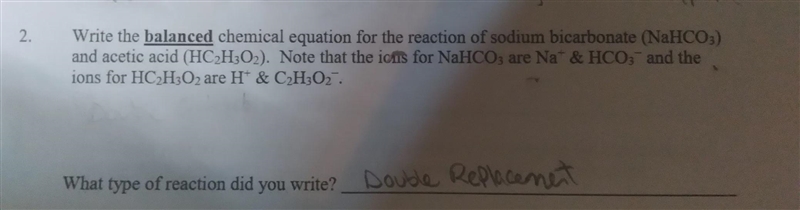 Hello..i need some help with finding the balanced chemical equation for the question-example-1