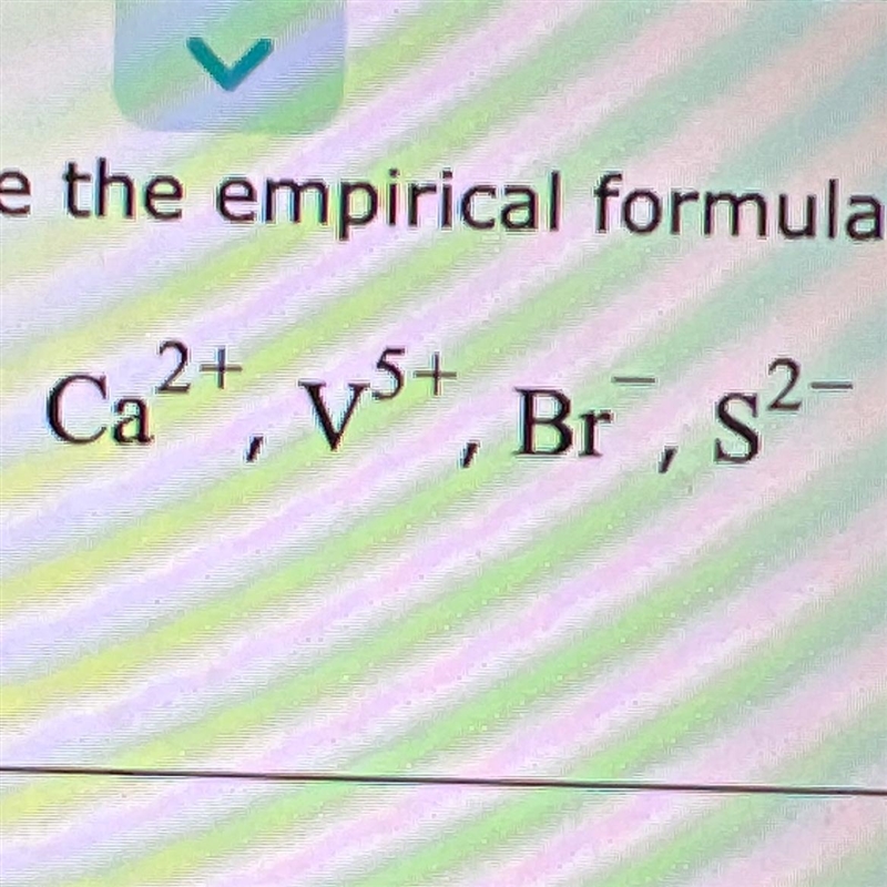 Write the empirical formula of at least four binary ionic compounds that could be-example-1